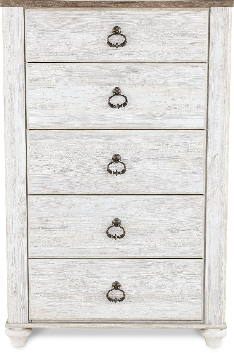 Classic Rustic Whitewashed Chest Of Drawers Millhaven Rc Willey Classic Rustic Whitewashed Chest Of Drawers Millhaven Rc Willey Furniture