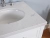 White Vanity with Stone Marble Top - Solana-2