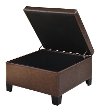 Patton Chocolate Brown Storage Ottoman - Berkley-4