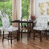 White/ Black Upholstered Counter Stools (Set of 2) - Berkley-4
