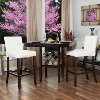 Bright White Upholstered Bar Stools (Set of 2) - Berkley-4