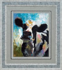 Daisy The Cow Framed Wall Art