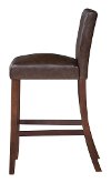 Chocolate Upholstered Bar Stools (Set of 2) - Berkley-2