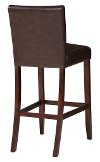 Chocolate Upholstered Bar Stools (Set of 2) - Berkley-3