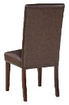 Chocolate Upholstered Parsons Chairs (Set of 2) - Berkley-3