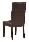 Chocolate Tufted Parsons Chairs (Set of 2) - Berkley-4