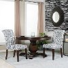 Black/ White Tufted Parsons Chairs (Set of 2) - Berkley-1