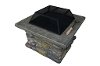 Fuji Stone Square Wood Burning Fire Pit-1