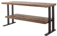 Rustic Brown Industrial 50 Inch TV Stand - Brixton-2