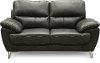 Contemporary Dark Gray Loveseat - Galactica