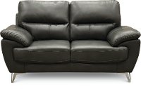 Contemporary Dark Gray Loveseat - Galactica