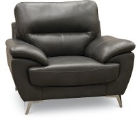 Contemporary Dark Gray Chair - Galactica