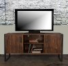 Modern Industrial Wood TV Stand (60 Inch) - Brixton