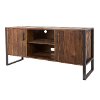 Modern Industrial Wood TV Stand (60 Inch) - Brixton-2