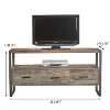 Antique Gray TV Stand (60 Inch) - Brixton-2