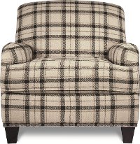 230-656/F149862/CH Casual Classic Driftwood Plaid Chair - York
