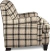 230-656/F149862/CH Casual Classic Driftwood Plaid Chair - York-2