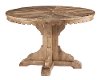 Clearance Magnolia Home Salvage Farmhouse Round Pedestal Table