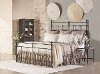 Magnolia Home Furniture Trellis Black King Metal Bed - Traditional-2