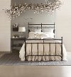 Magnolia Home Furniture Trellis Black King Metal Bed - Traditional-3