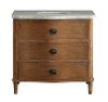 Natural Vanity Base with Stone Top Sink - Georgia-1