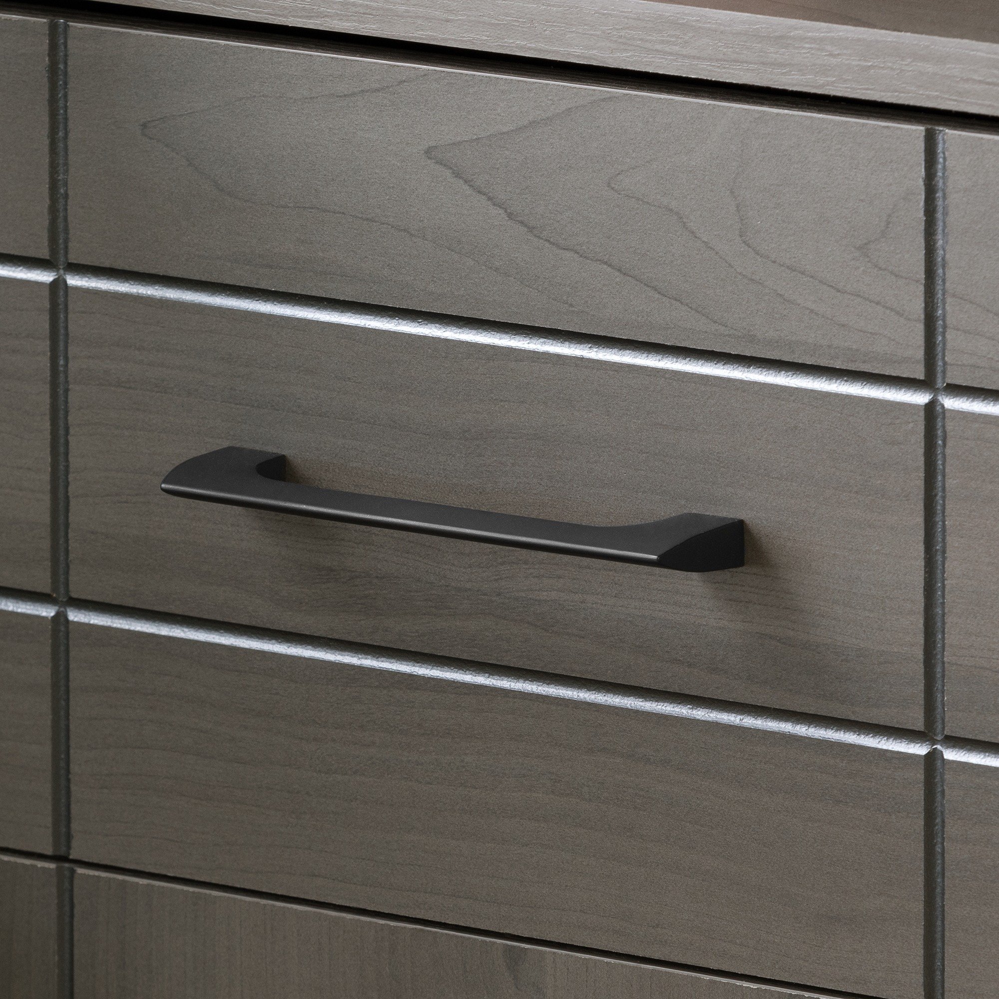 11029 Gray Bar Cabinet with Bottle and Glass Storage - Vietti-2
