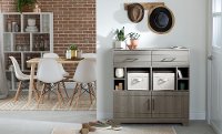 11030 Bar Cabinet with Bottle Storage and Drawers - Vietti -6
