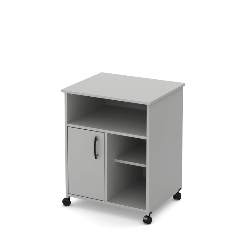 Soft Gray Microwave Cart As Soft Gray Microwave Cart As