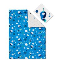 100088 Cosmic Reversible Twin Comforter and Pillowcase - Dreamit -2