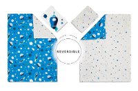 100088 Cosmic Reversible Twin Comforter and Pillowcase - Dreamit -3