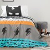 100097 Superheroes Reversible Twin Comforter and Pillowcase - Dreamit -2