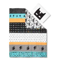 100097 Superheroes Reversible Twin Comforter and Pillowcase - Dreamit