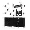 100188 Six-Drawer Double Dresser with Superheroes Wall Decals - Spark -2