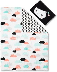 100084 Night Garden Reversible Twin Comforter and Pillowcase - Dreamit -2