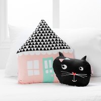 100085 Night Garden Throw Pillows, 2- Pack - Dreamit