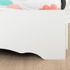 100183 Twin Mates Bed with Night Garden Comforter and Pillowcase - Tiara -3