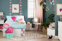 100092 Watermelons and Dots Reversible Twin Comforter and Pillowcase - Dreamit -3