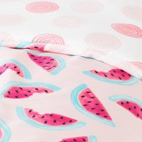 100092 Watermelons and Dots Reversible Twin Comforter and Pillowcase - Dreamit -5