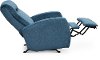 Blue Wideseat Manual Rocker Recliner - Skyler-3