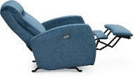 Blue Wideseat Power Rocker Recliner - Skyler-3