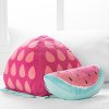 100093 Strawberry & Watermelon Throw Pillows, 2- Pack - Dreamit -1