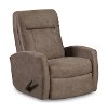 Tan Wideseat Manual Rocker Recliner - Skyler