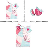 100182 Watermelons and Dots Twin Comforter Set - Dreamit -3
