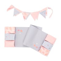100103 Doudou the Rabbit Changing Table Runner and Pennant Banner - Dreamit -2
