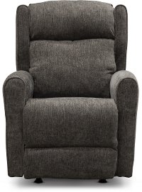Gray Manual Rocker Recliner - Royal