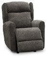 Gray Manual Rocker Recliner - Royal-2
