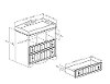 100198 White Changing Table with Runner and Pennant Banner - Savannah-4