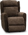 Chocolate Brown Manual Rocker Recliner - Royal-2