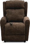 Chocolate Brown Reclining Power Lift Chair - Royal