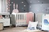 100104 Little Whale 3 Piece Baby Crib Bed Set and Pillow - Dreamit -4